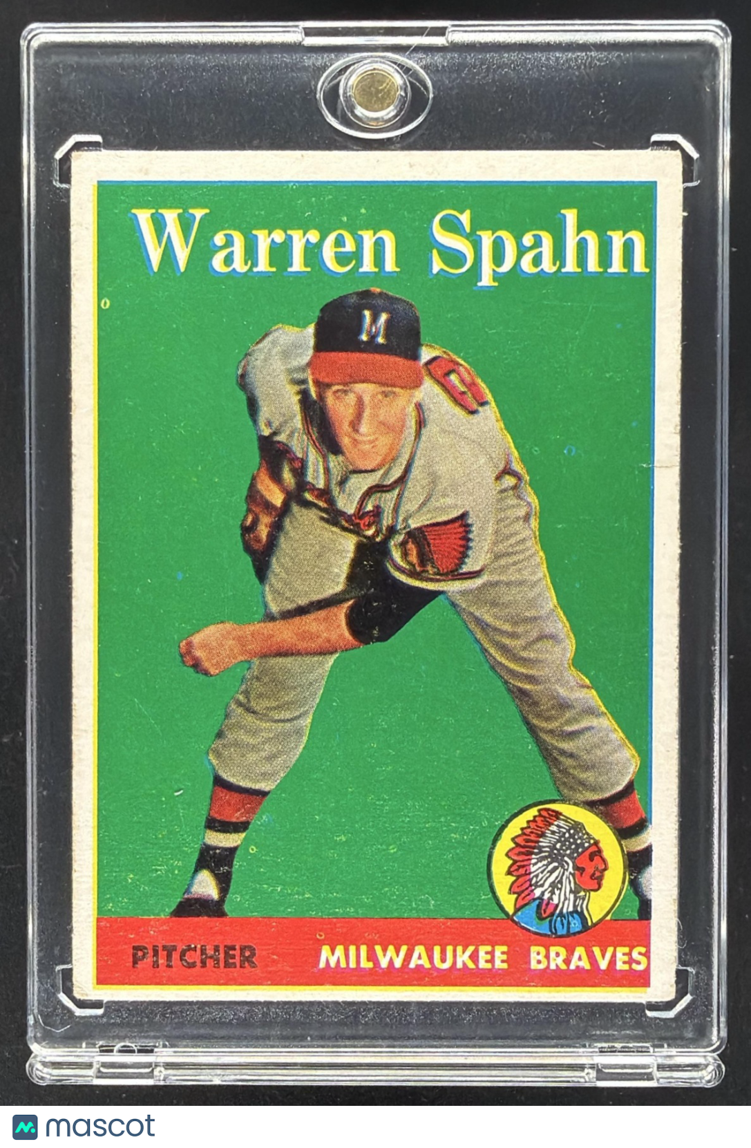 1958 Topps Warren Spahn #270