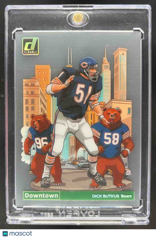 2024 Panini Clearly Donruss Dick Butkus #9 Downtown Bears