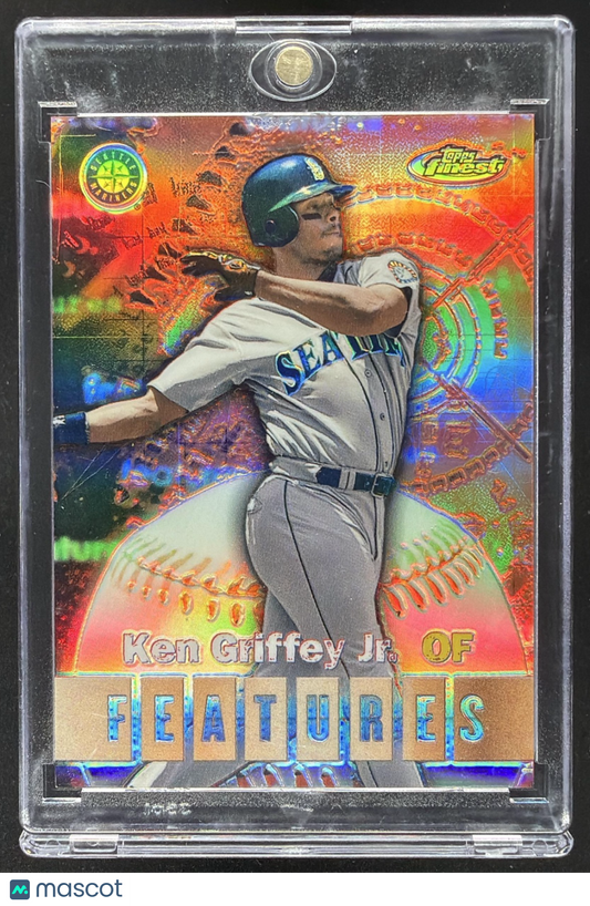 2000 Topps Finest Alex Rodriguez Ken Griffey Jr. Refractor #121