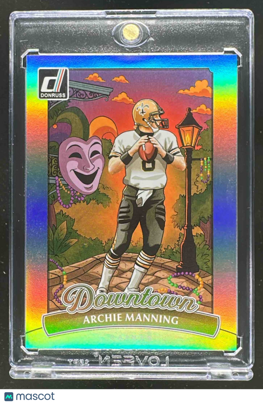 2025 Panini Donruss Archie Manning #5 Downtown SP Saints