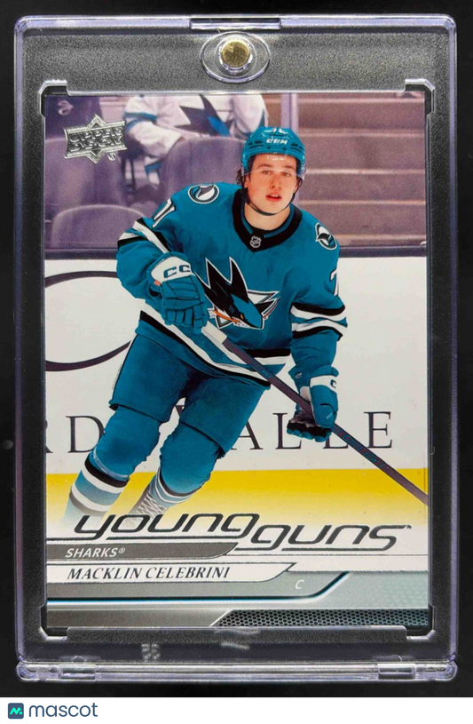 2024-25 Upper Deck Macklin Celebrini #451 Young Guns RC