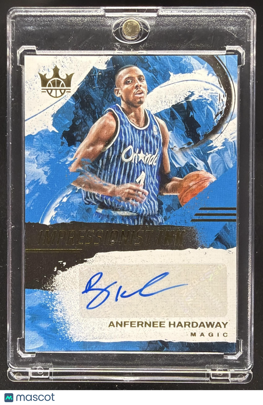 2024 Panini Court Kings Anfernee Hardaway #II-HRD Impressionist Ink /99 Auto