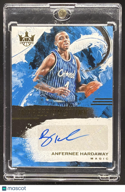 2024 Panini Court Kings Anfernee Hardaway #II-HRD Impressionist Ink /99 Auto