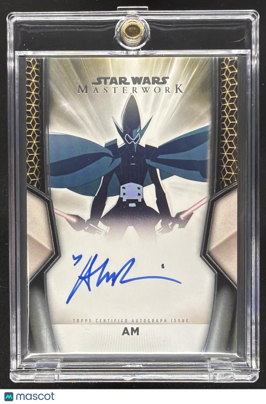 2025 Topps Star Wars Masterwork Alison Brie as Am #A-A On Card Auto