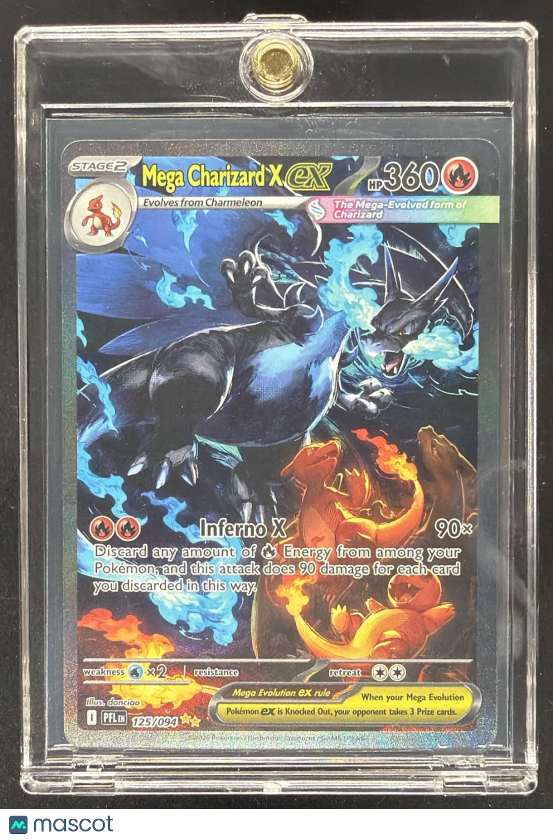 2025 Pokemon Phantasmal Flames Charizard 125/094