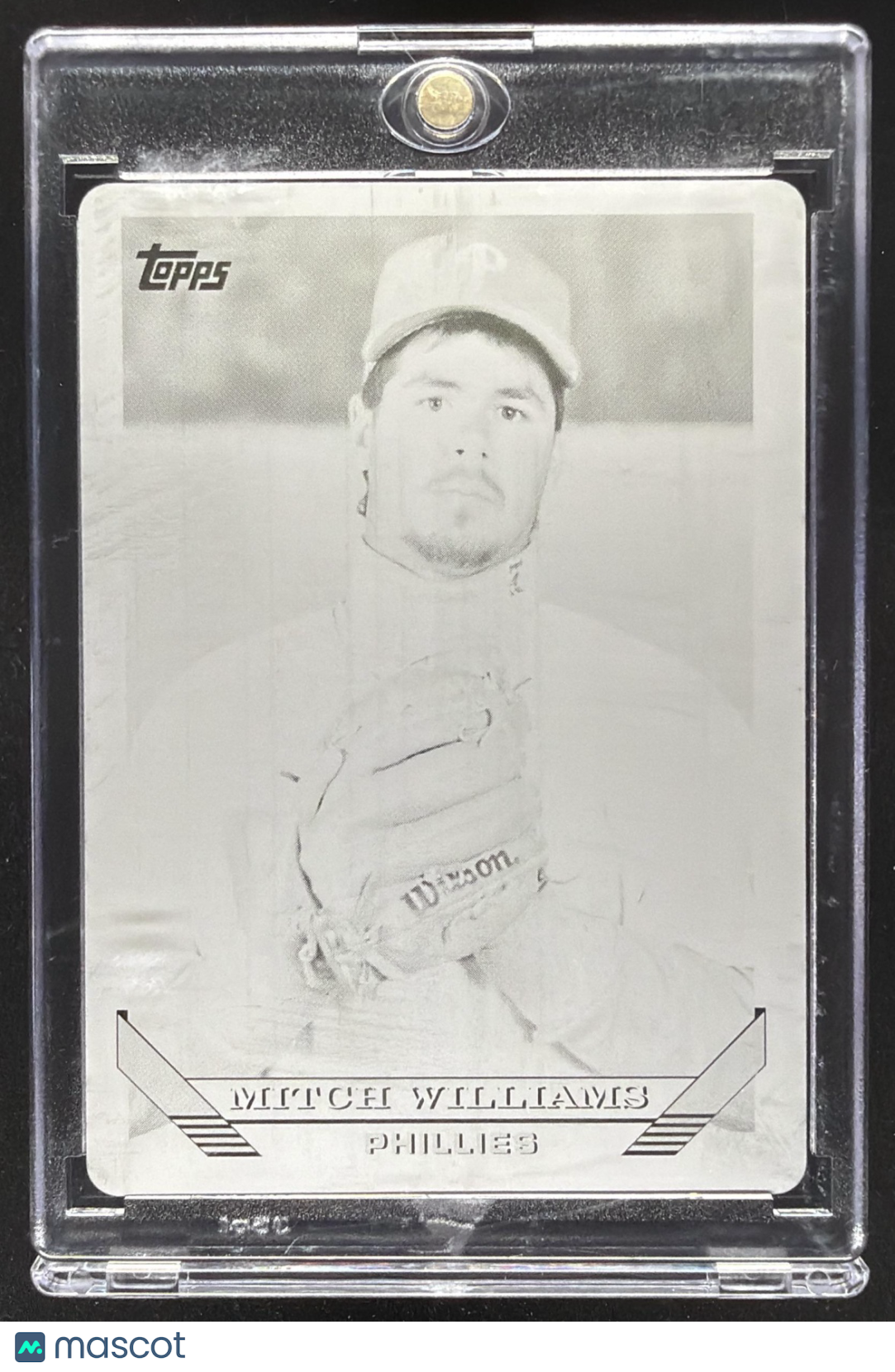 2005 Topps All-Time Fan Favorites Mitch Williams #79 Printing Plate 1/1