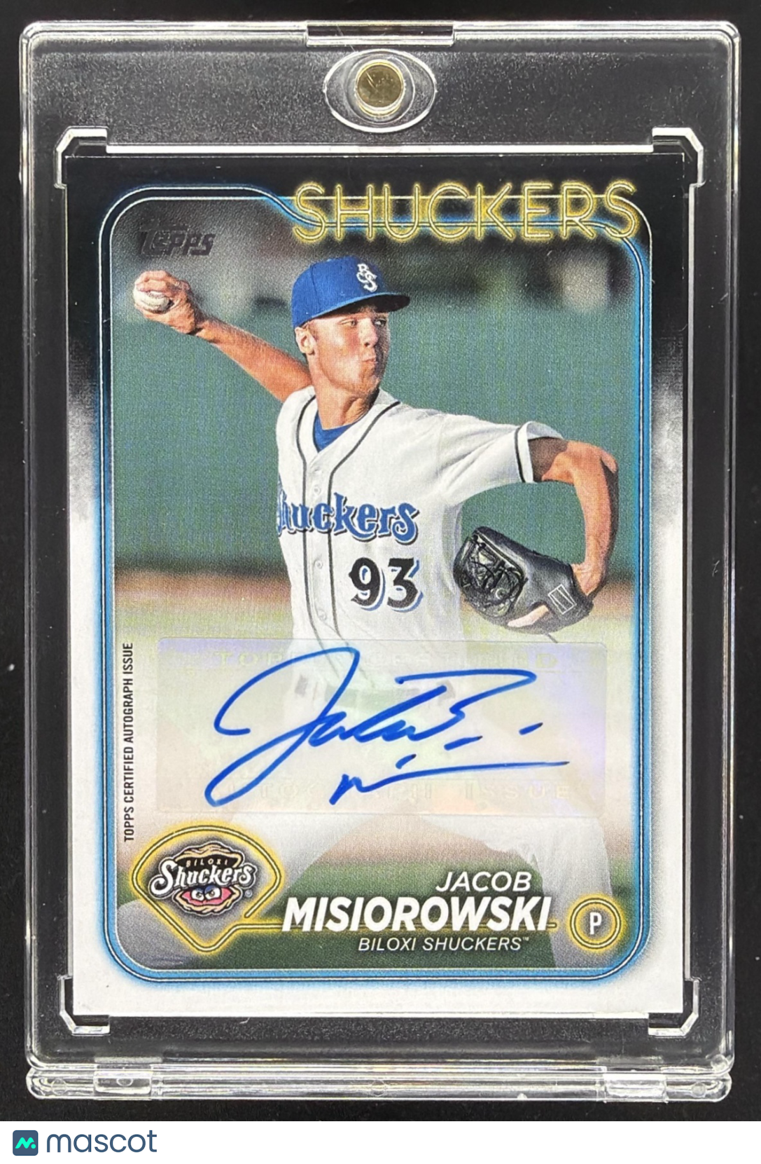 2024 Topps Pro Debut Jacob Misiorowski #PD-171 Auto