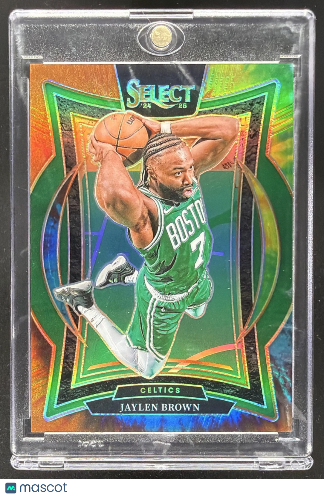 2024-25 Panini Select Jaylen Brown #29 Concourse Tie Dye Prizm 8/25