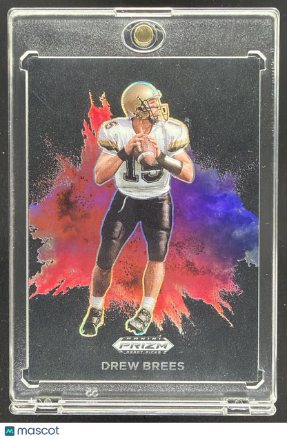 2024 Panini Prizm Collegiate Draft Picks Drew Brees #CB-35 Color Blast SSP