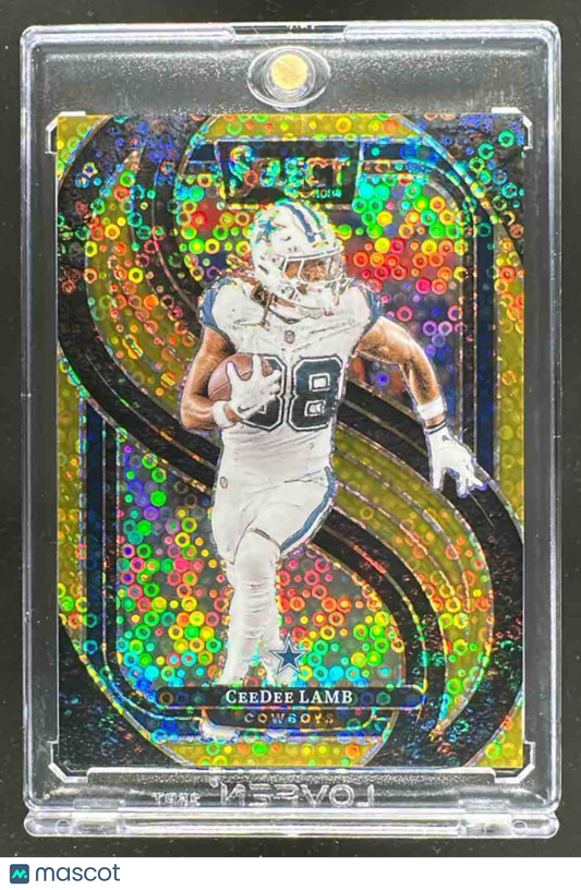 2024 Panini Select CeeDee Lamb #135 Premier Gold Disco Cowboys
