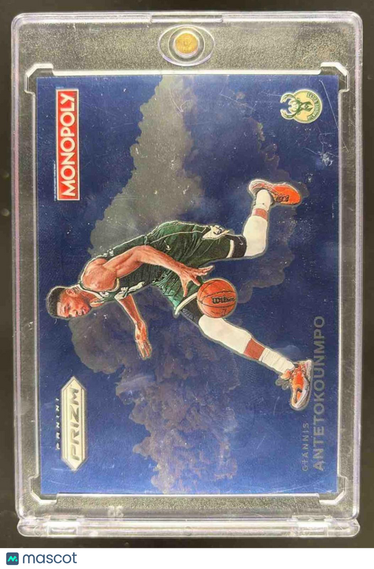 2022-23 Panini Prizm Monopoly Giannis Antetokounmpo #CB-14 Color Blast Bucks