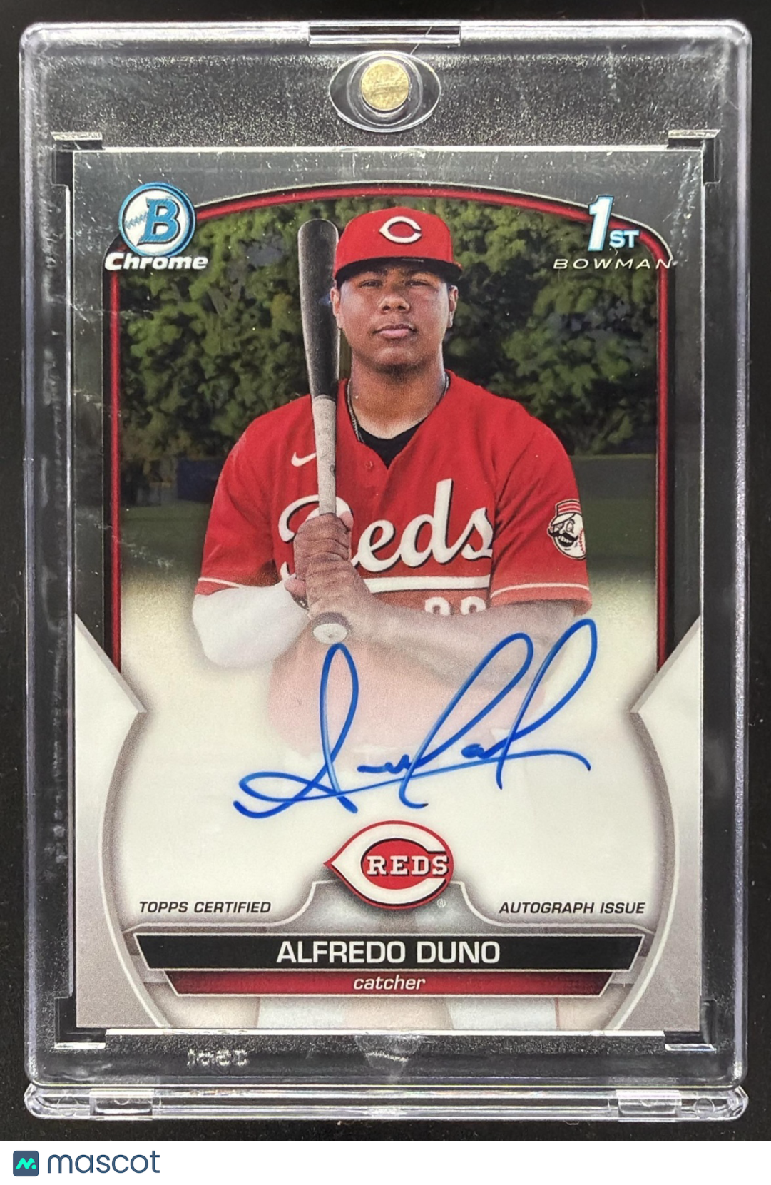2023 Bowman Chrome Alfredo Duno #CPA-ADU Auto 1st Prospect