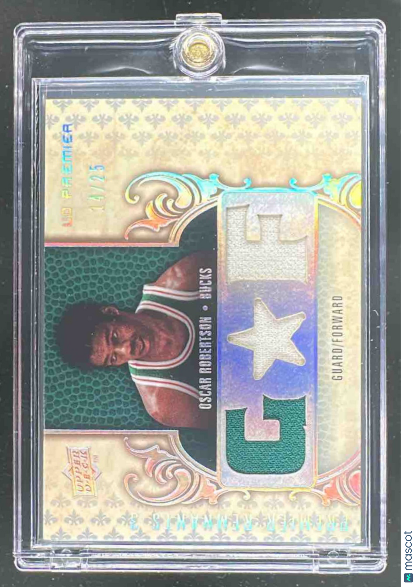 2008 Upper Deck Premier Oscar Robertson #PR3-OR /25