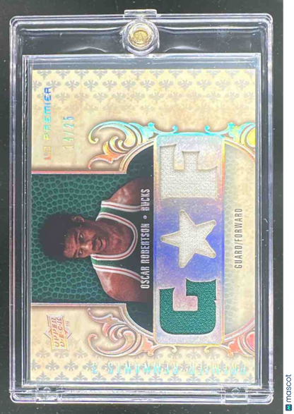 2008 Upper Deck Premier Oscar Robertson #PR3-OR /25