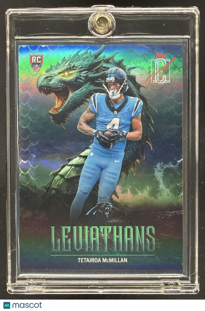 2025 Topps Signature Class Tetairoa McMillan #L-17 Leviathans RC SSP