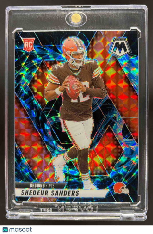 2025 Panini Mosaic Shedeur Sanders #302 Rookies Genesis Prizm RC