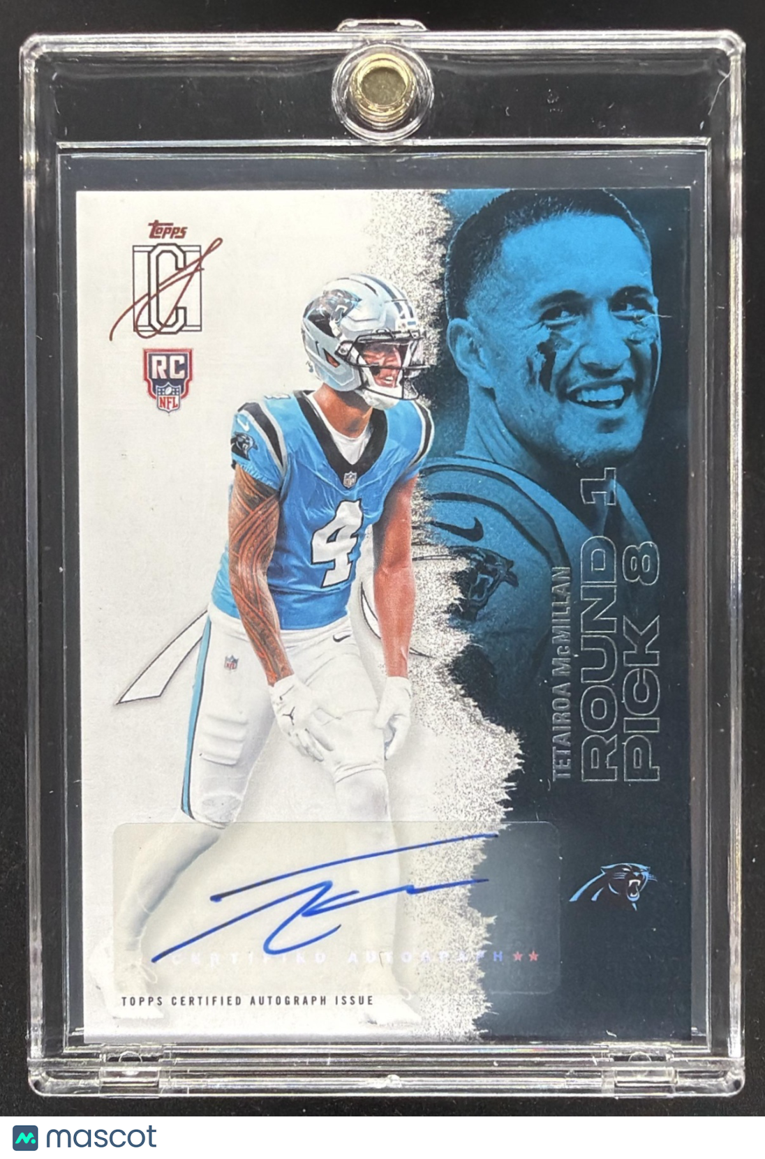 2025 Topps Signature Class Tetairoa McMillan #230 Rookie Auto RC