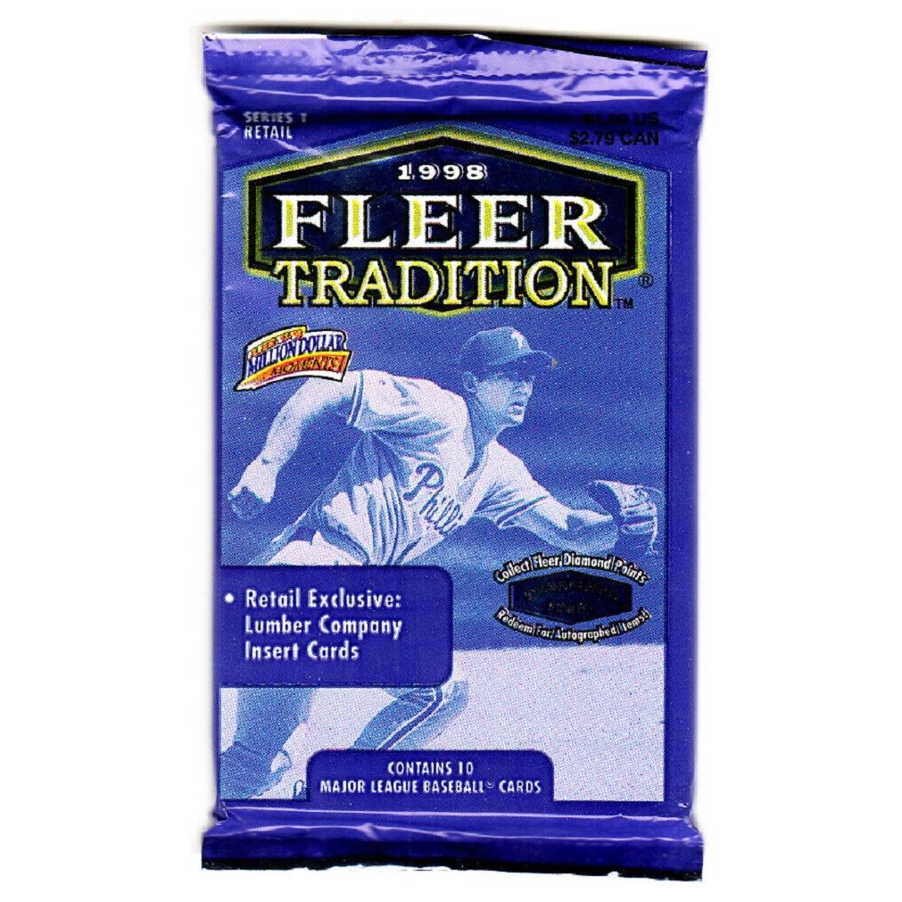1998 Fleer Tradition Series 1 Retail Pack
