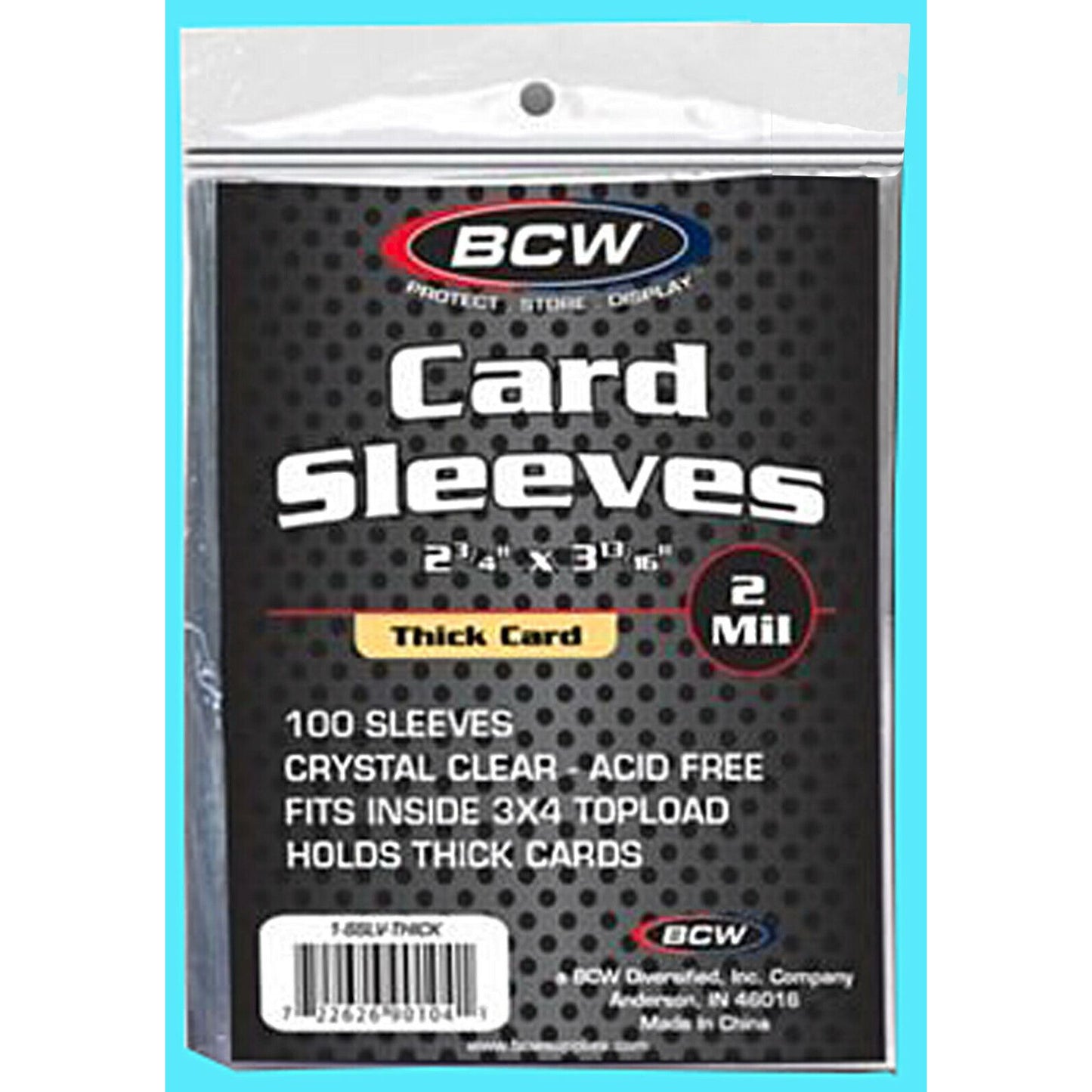 BCW Thick Penny Sleeves