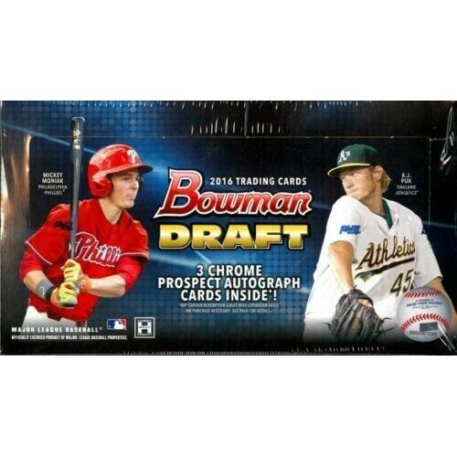2016 Bowman Draft Picks & Prospects Baseball Jumbo Box